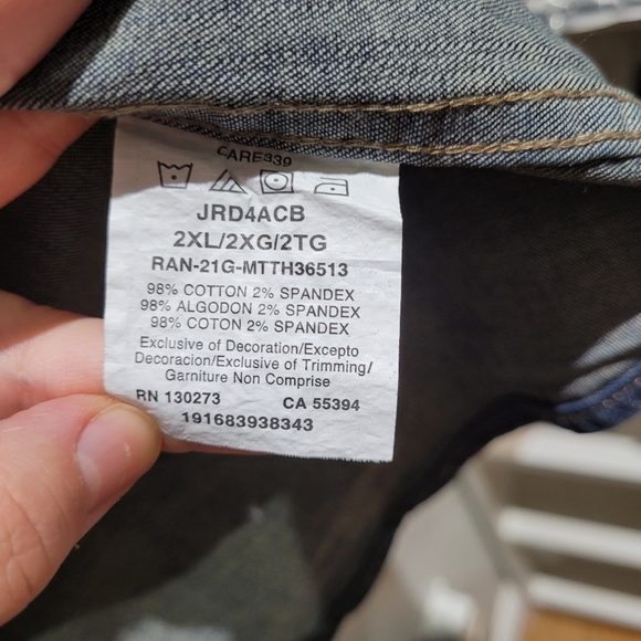 Jean pearl button snap up shirt 👕 👌 😍 - Picture 10 of 14